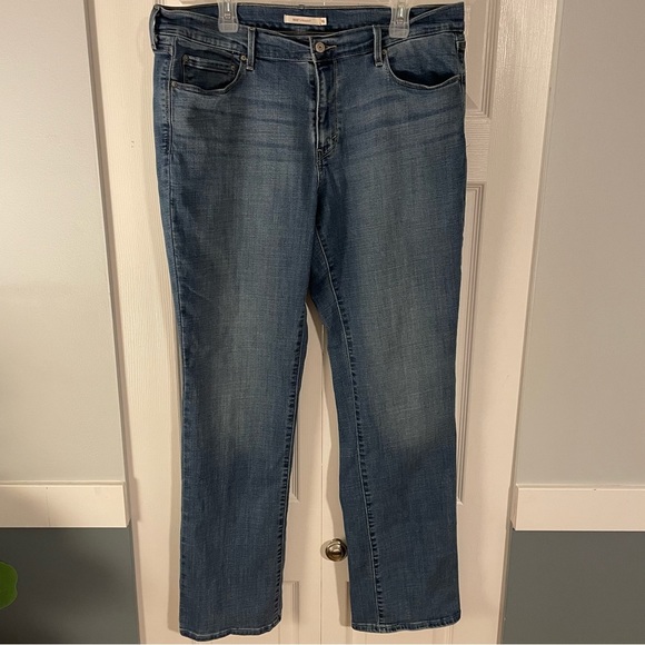 LEVI’S 505 straight light wash jeans size: 16 - Picture 2 of 10
